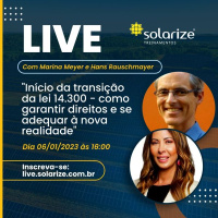 <strong>Leia mais sobre</strong><br />Assista à gravação da live: início da transição da lei 14.300 - como garantir direitos e se adequar à nova realidade Assista à gravação da live: início da transição da lei 14.300 - como garantir direitos e se adequar à nova realidade