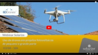 <strong>Leia mais sobre</strong><br />Gravação do webinar: Uso de drones em projetos fotovoltaicos de pequeno e grande porte Gravação do webinar: Uso de drones em projetos fotovoltaicos de pequeno e grande porte