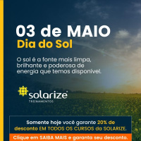 <strong>Leia mais sobre</strong><br />Hoje é o dia do sol e você ganha 20% em todos os cursos Hoje é o dia do sol e você ganha 20% em todos os cursos
