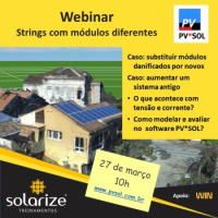 <strong>Leia mais sobre</strong><br />Webinar: strings com módulos diferentes - como modelar e avaliar no PV*SOL Webinar: strings com módulos diferentes - como modelar e avaliar no PV*SOL
