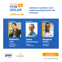<strong>Leia mais sobre</strong><br />Gravação do webinar: ganhos e perdas com sobrecarregamento do inversor Gravação do webinar: ganhos e perdas com sobrecarregamento do inversor
