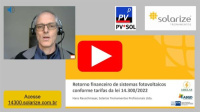 <strong>Leia mais sobre</strong><br />Retorno financeiro de sistemas fotovoltaicos conforme tarifas da lei 14.300/2022 Retorno financeiro de sistemas fotovoltaicos conforme tarifas da lei 14.300/2022